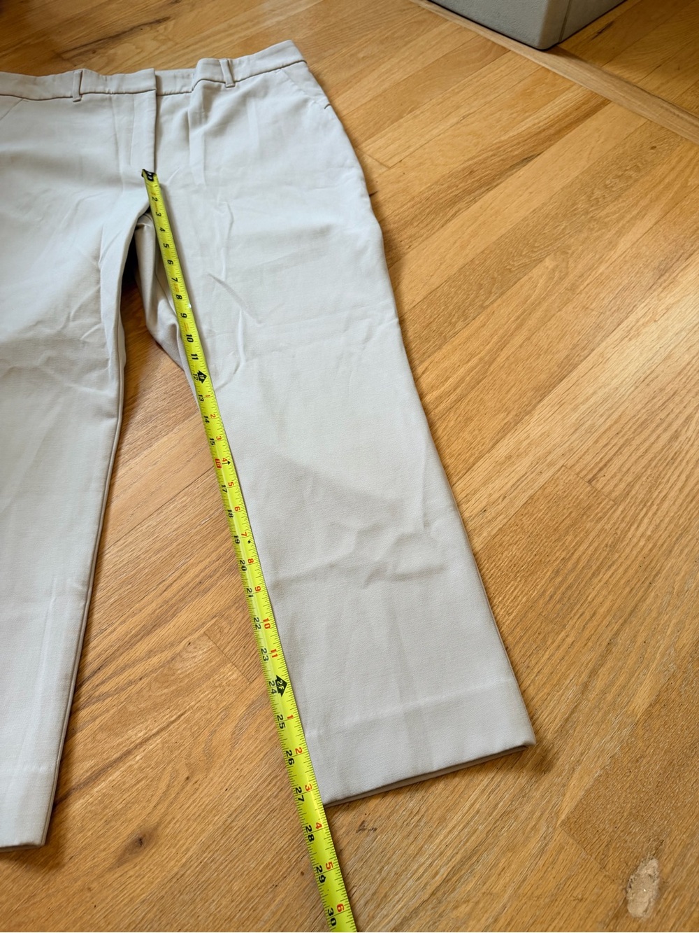 Women's Size 12S "WHITE HOUSE |BLACK MARKET" Tailored Crop Dress Pants GUC - Picture 5 of 7